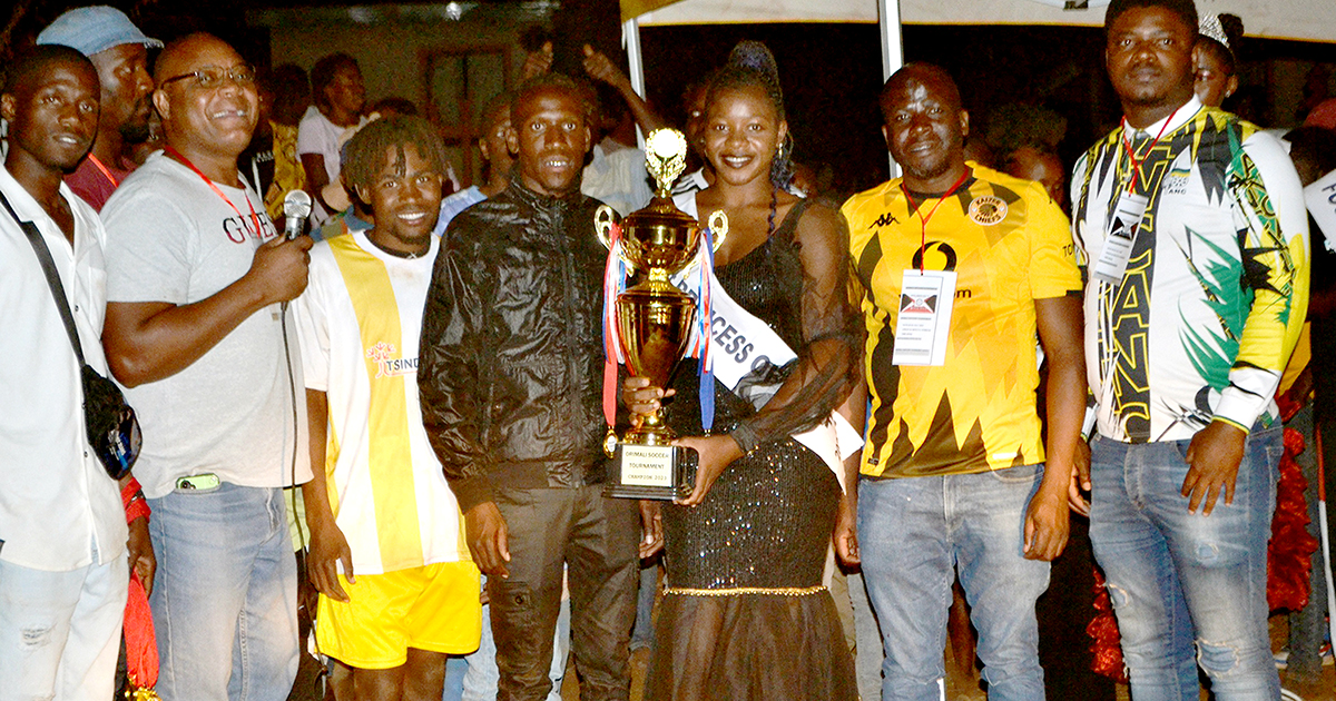 Gondeni Lion the champions in Orimali Cup