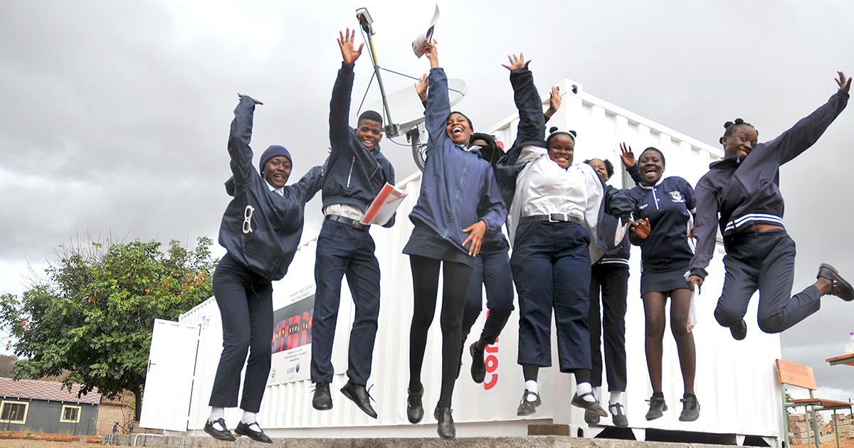 UJ and SAJBD join forces to help Hanyani High's learners