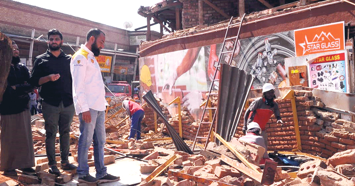 Questions about safety after building collapses