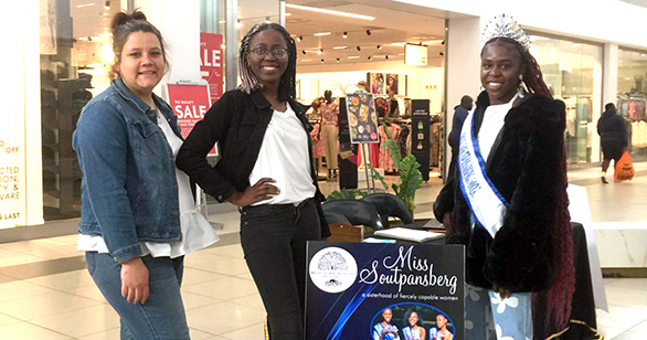 Vhonyalunako vha tshe na tshikhala tsha u dzhenelela Miss Southpansberg.
