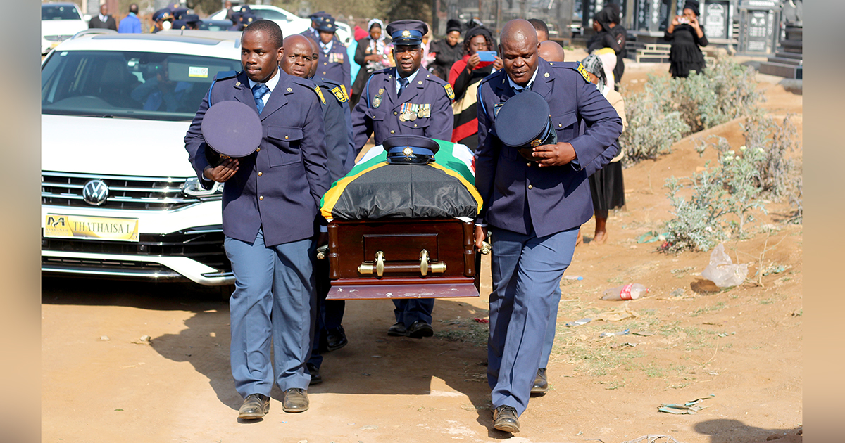 Dedicated police officer laid to rest at Tshiozwi