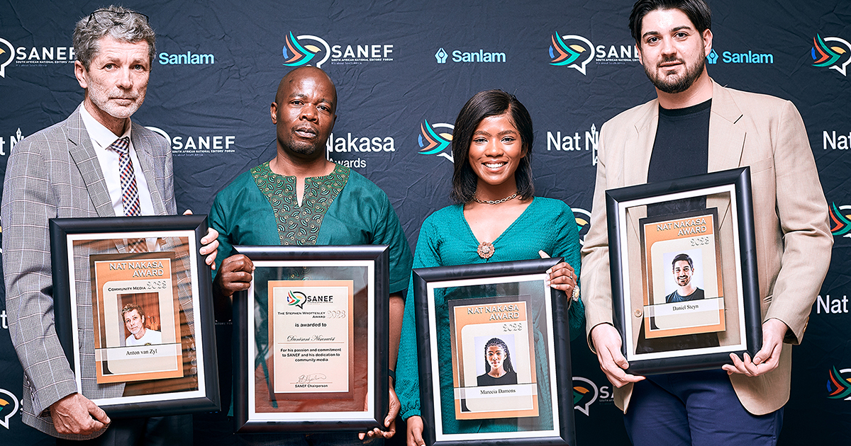 Anton brings home prestigious Nat Nakasa award