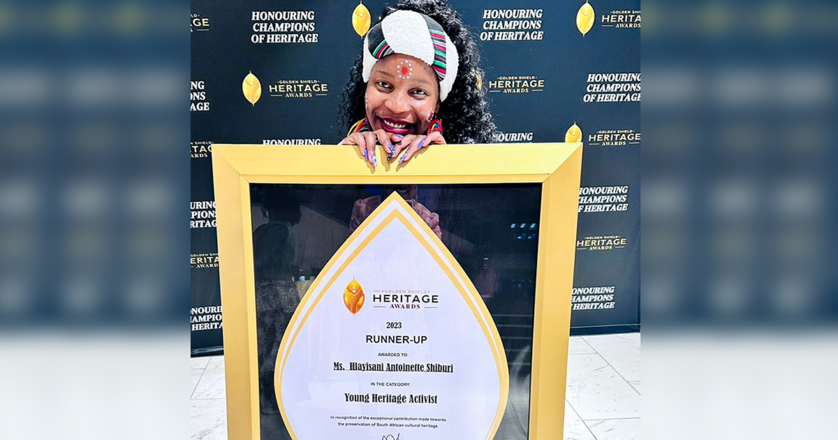 Popular Xitsonga poet wins second place at national GOSHA awards
