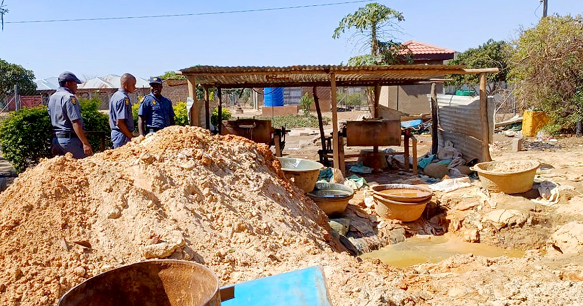 'We get nothing from zama zamas, so arrest them,' complain residents