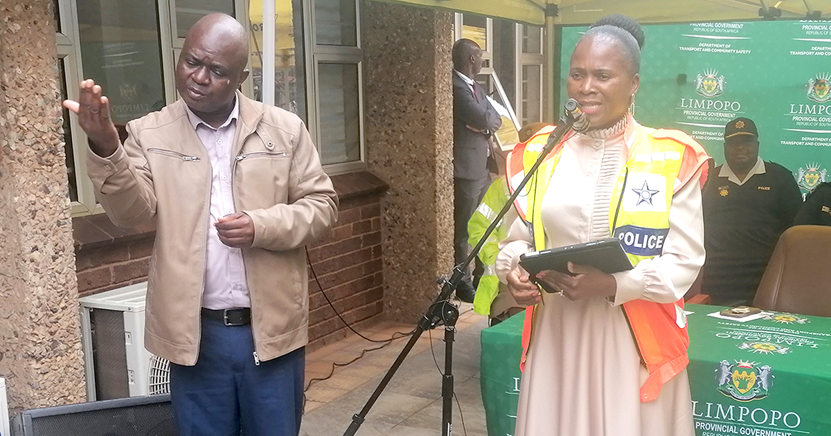 We have plan a to curb death toll on roads, says MEC Radzilani