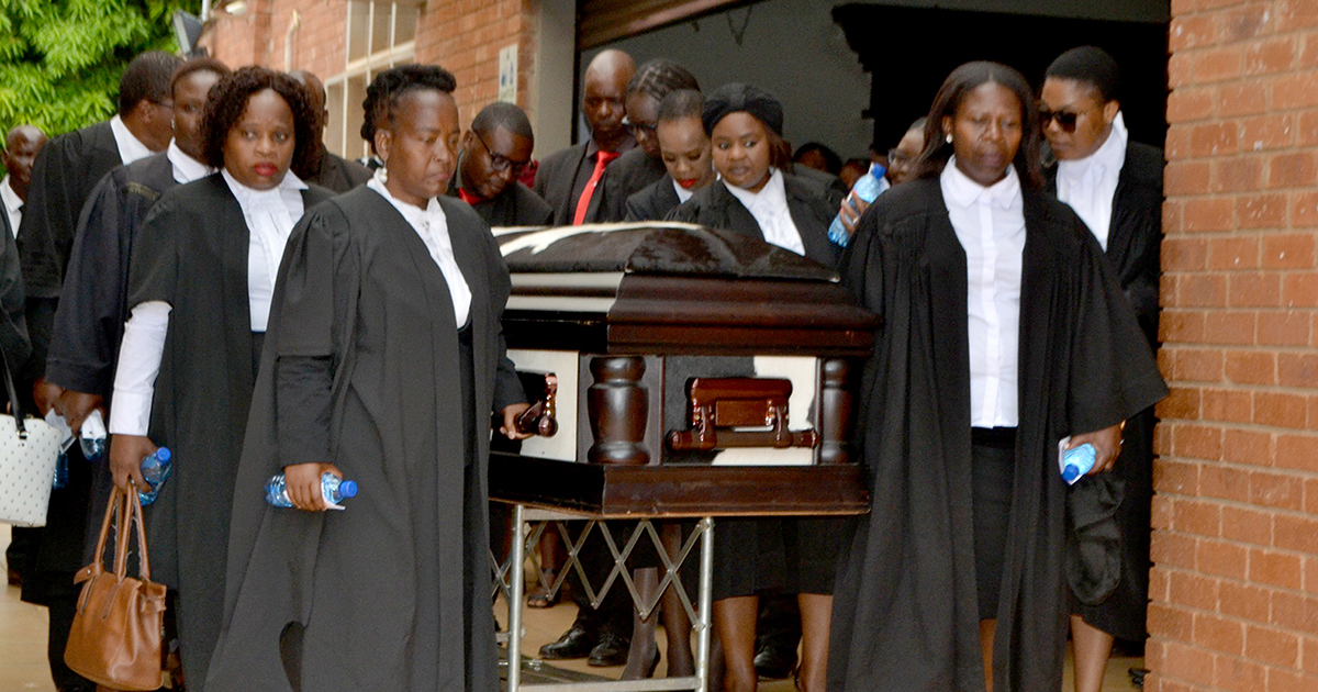 Advocate Florence Radzilani laid to rest