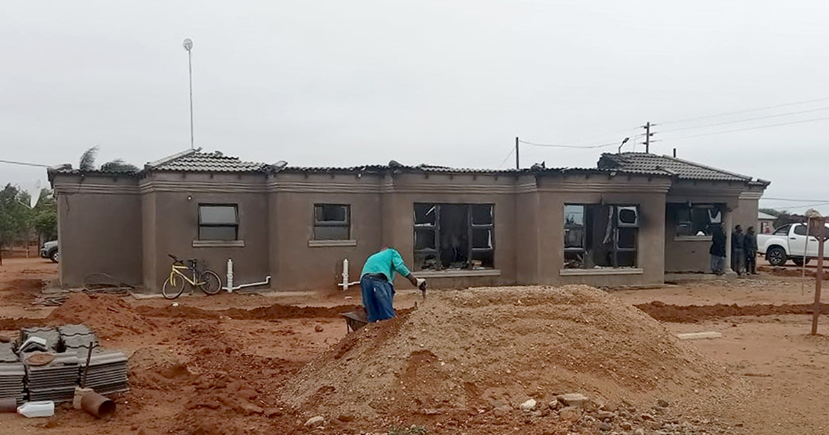 Family homeless after fire destroys their nine-room house