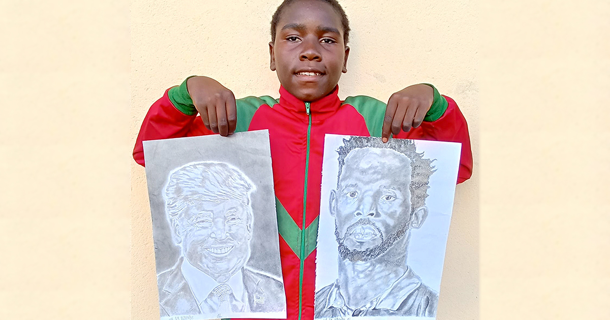 Fourteen-year-old Ndinae has bright future ahead