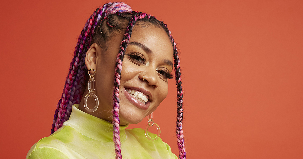Sho Madjozi launches her new hair range, called SparkleBraids