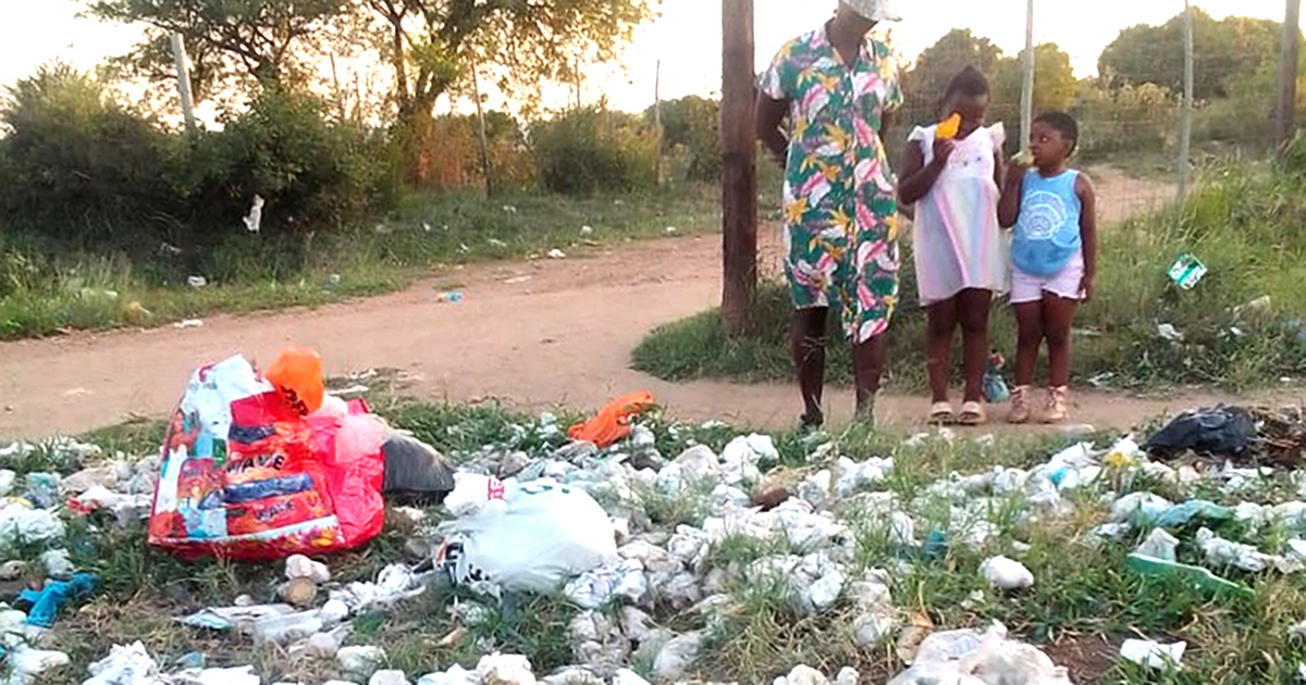 Discarded used baby nappies become health hazard at Itsani