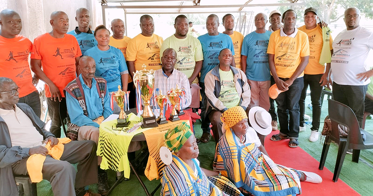 Nembambula Construction launches its first soccer tournament