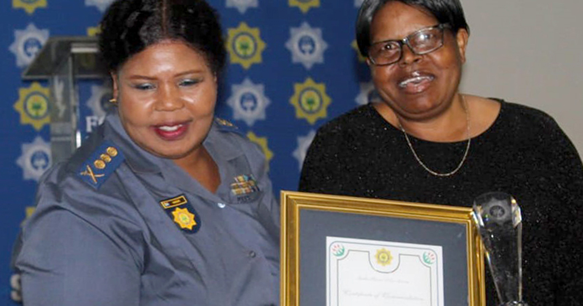 Col Rakhadani receives top award