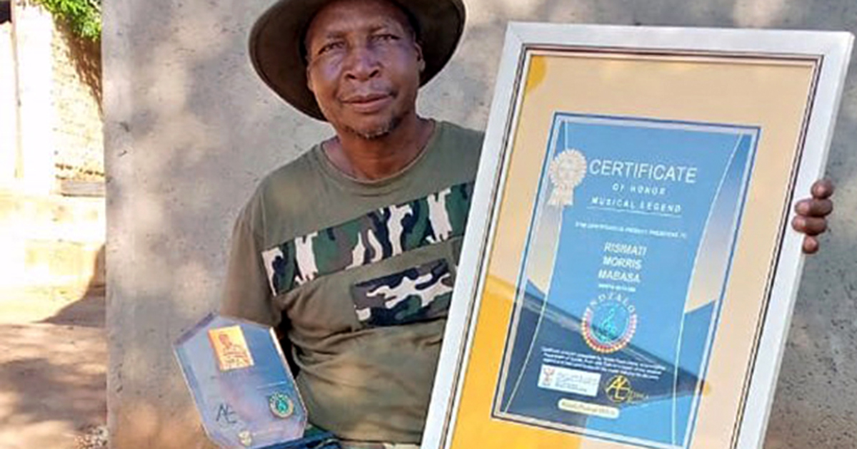 MC Mabasa honoured for being Xitsonga music legend