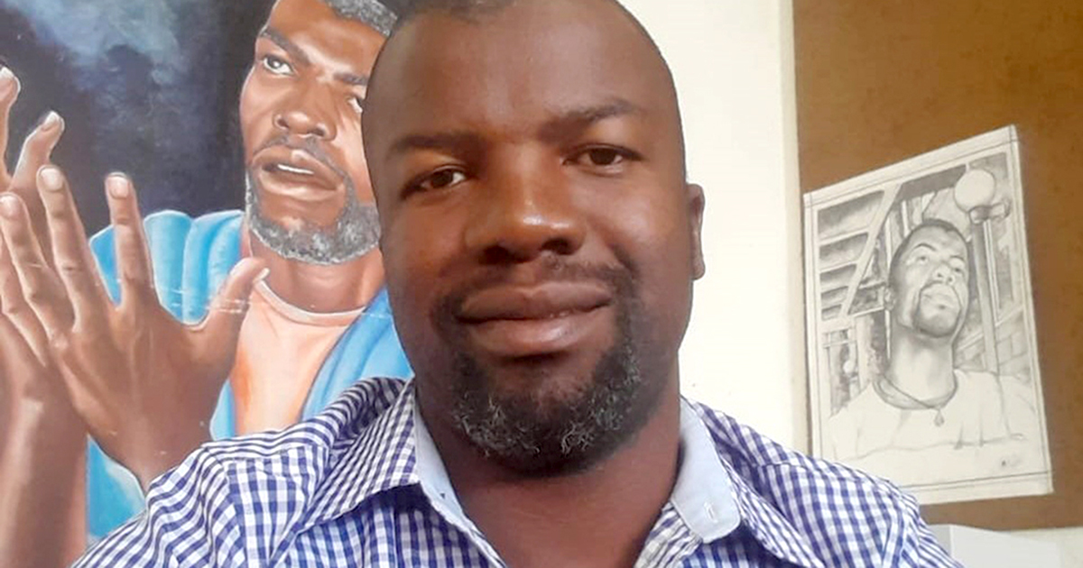Mathebula's artwork captures the essence of time