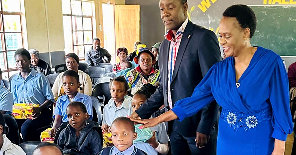 Warm welcome for new principal