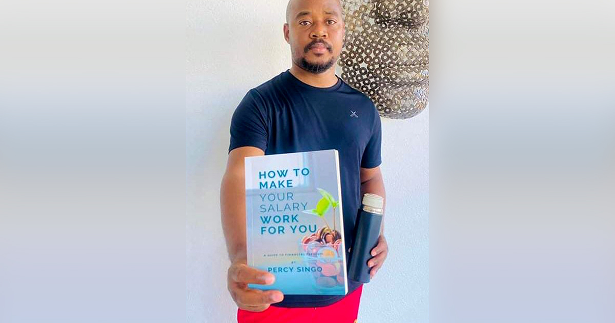 Percy Singo publishes his first book