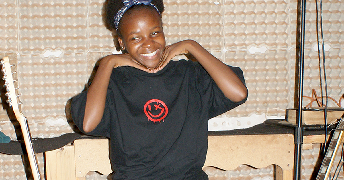 Simphiwe is a promising new singing sensation