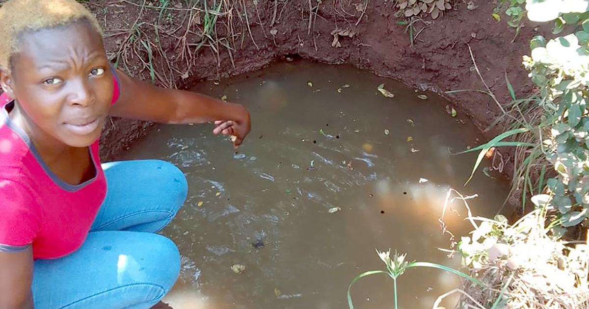Thirty years later and residents of Mulima still rely on dirty water