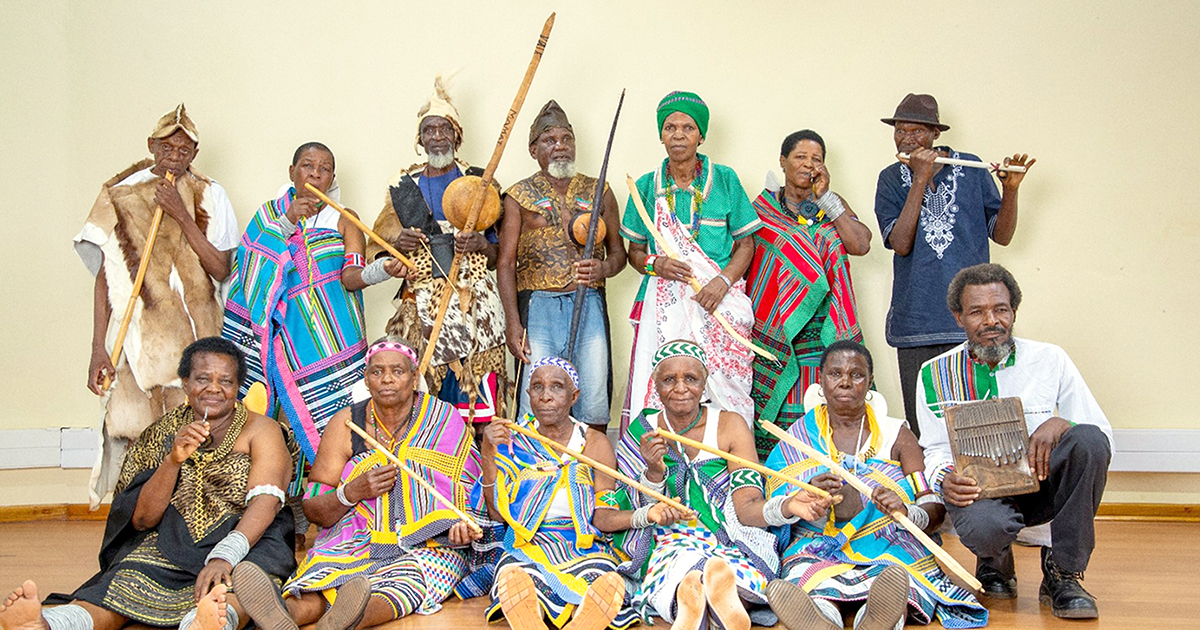 Elders preserve culture through indigenous musical instruments