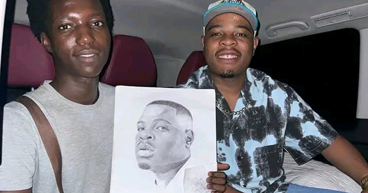 Musicians captivated by Thulani’s unique artwork