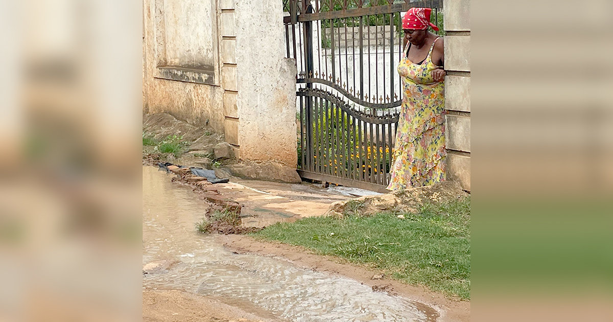 Elim family fed-up with VDM's inability to fix sewer