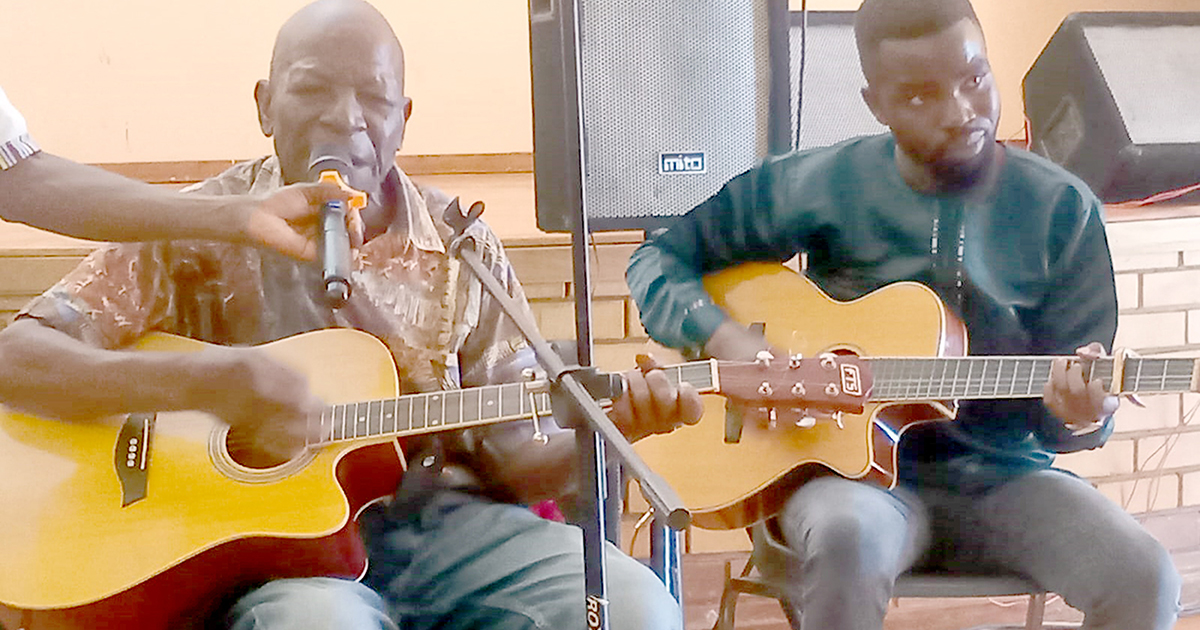 Legendary Solomon Mathase makes music with Dzomo la Venda