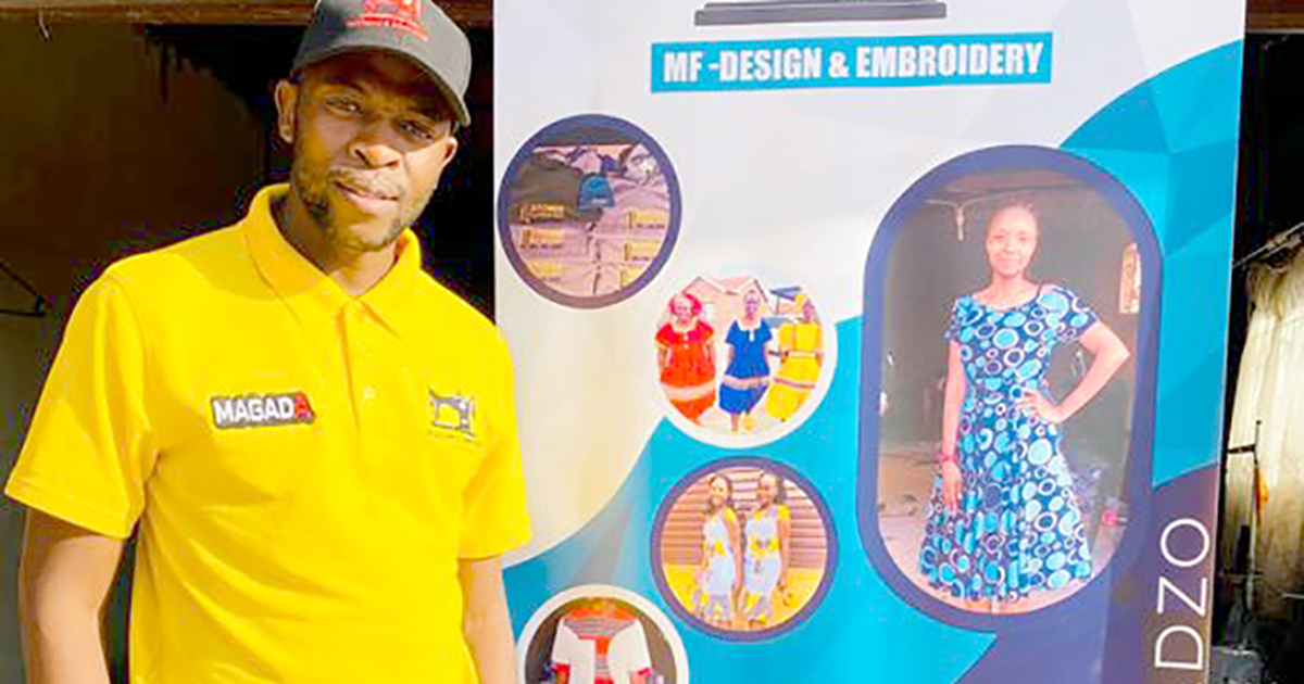 Khuthadzo Magada is pursuing his dream as a fashion designer
