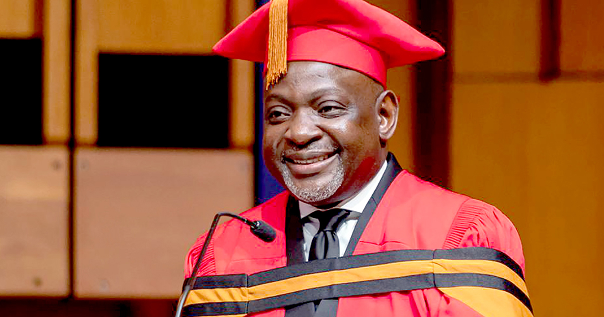 Philanthropist Collins Mashawana honoured with doctorate degree