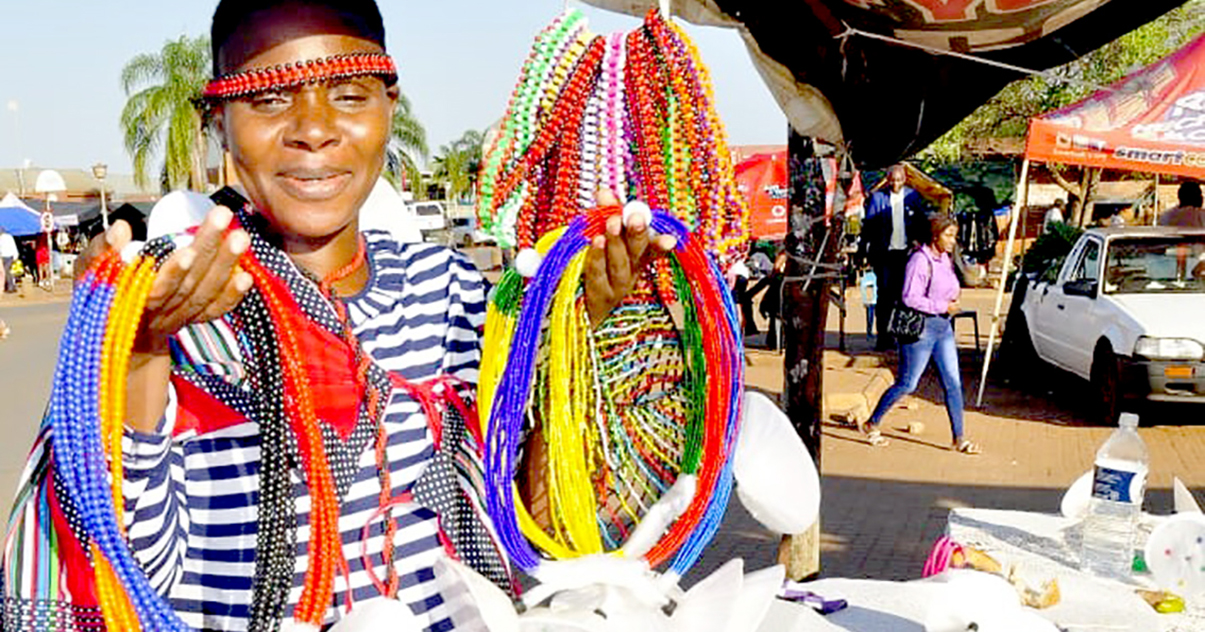 Bead artist taking mother's legacy forward