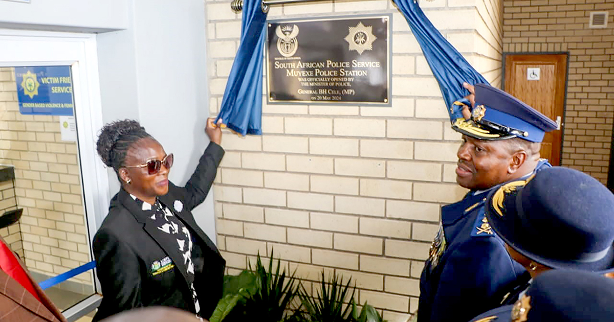 Muyexe police station finally opens