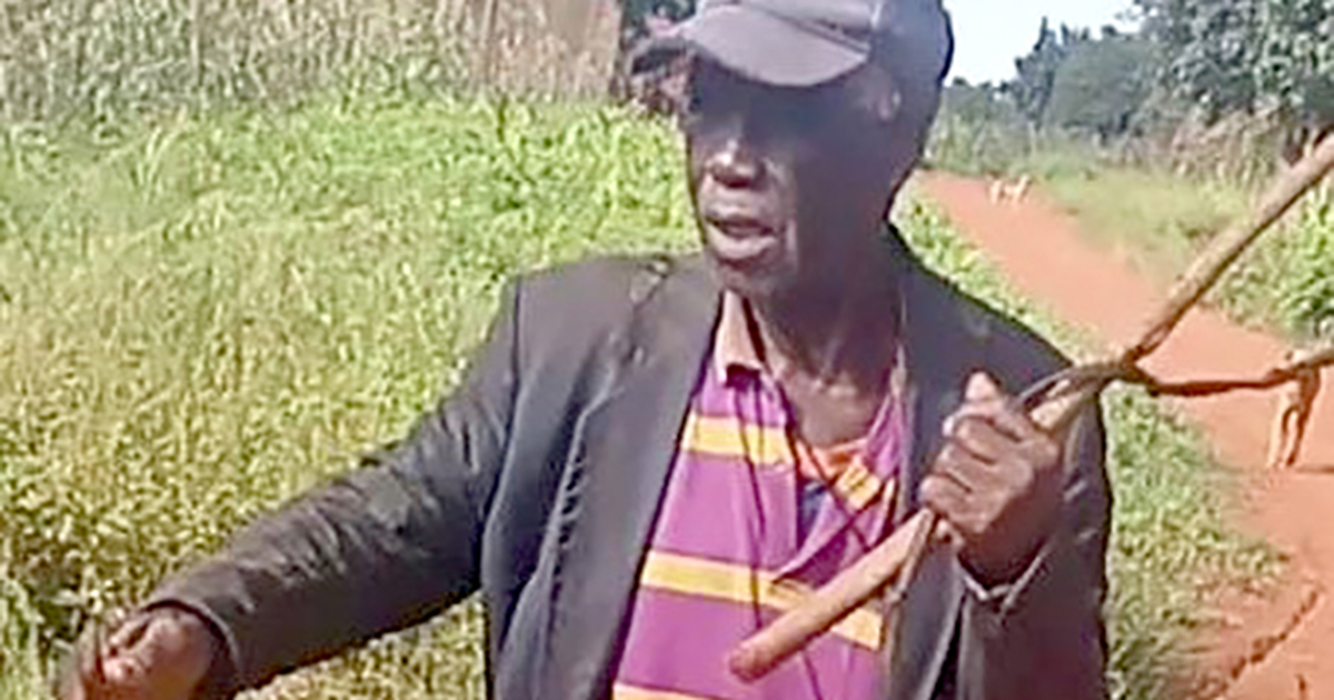 Old man Mufariseni goes missing on the mountains