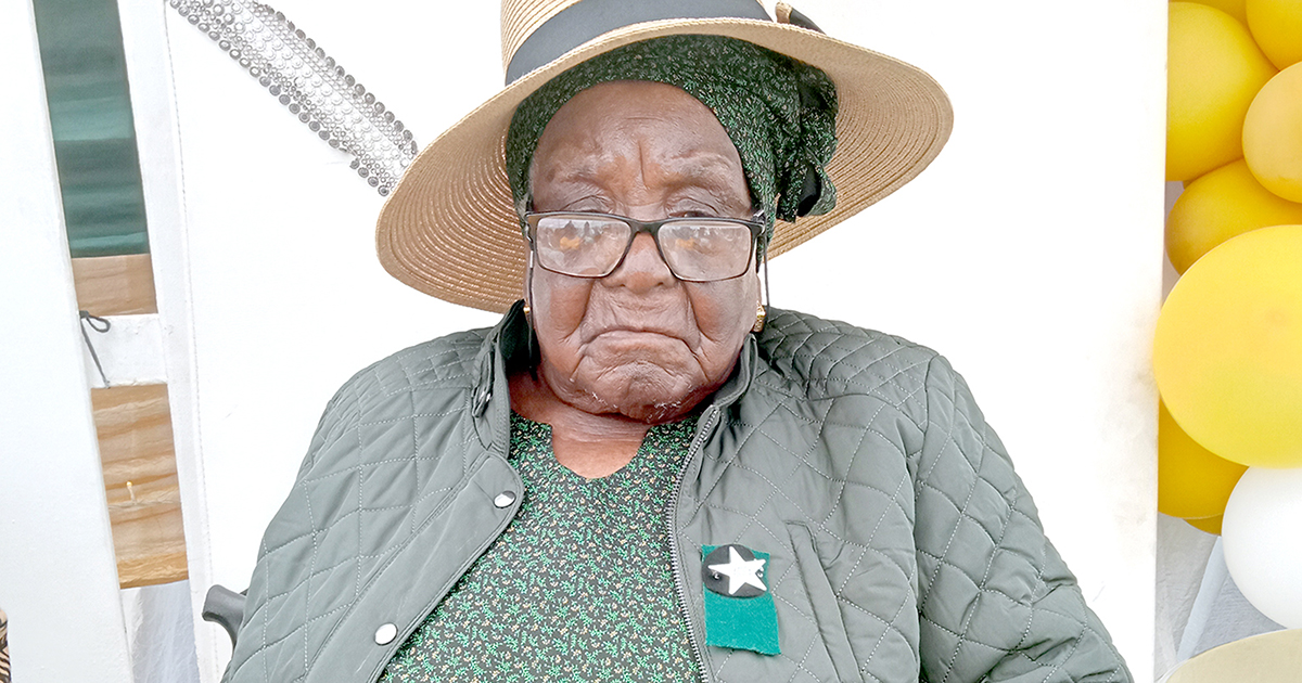Granny Leshavhana celebrates 100 years