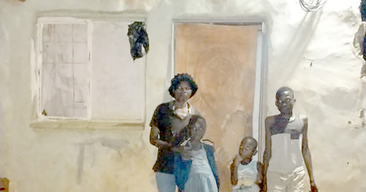 Poor woman desperately needs RDP house for her family