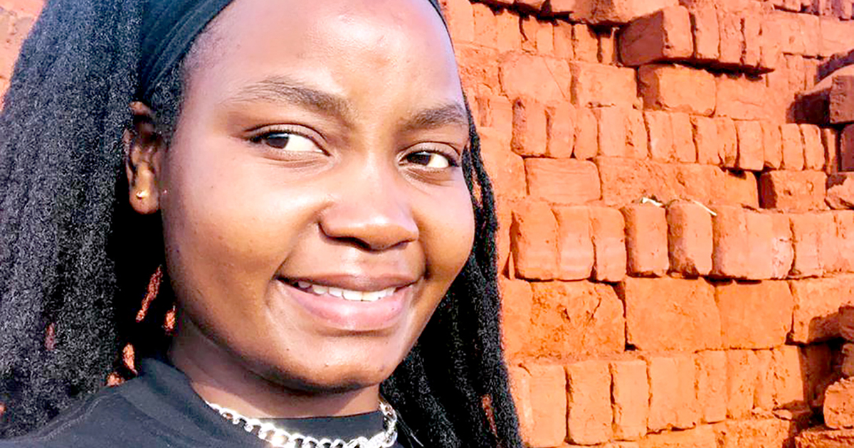 Well-educated Pfunzo does not mind getting her hands dirty