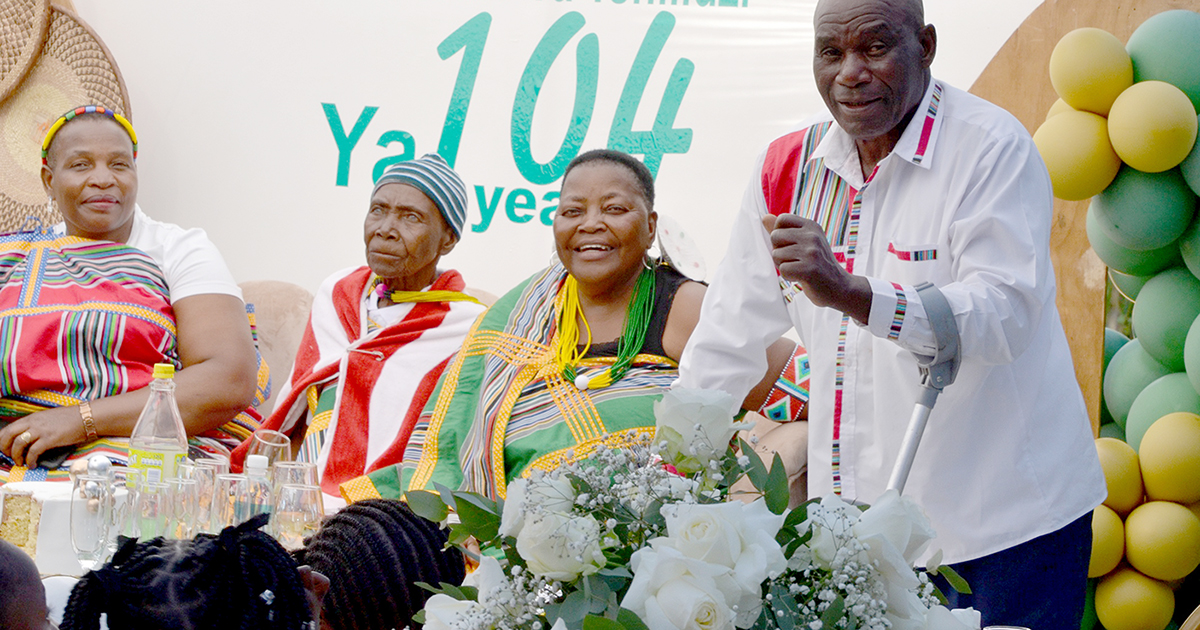 Granny Rebecca celebrates 104th birthday