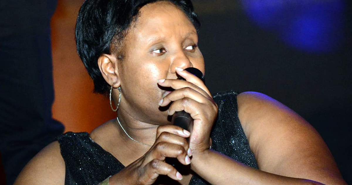 Live recording for disabled gospel singer