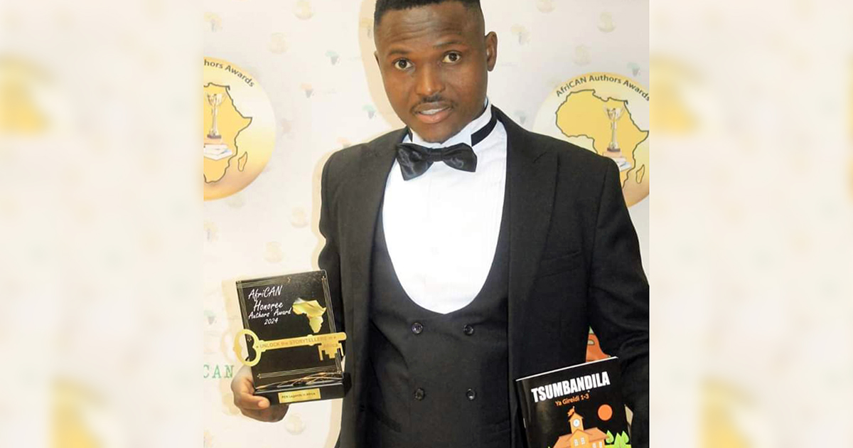 Tshimangadzo Mufamadi o huliswa kha pfufho dza Global Honoree Authors Awards