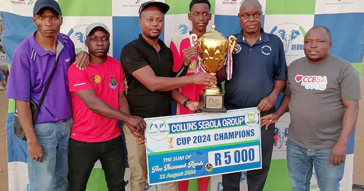 Mabaleng beat Madombidzha's Lions to win Collins Sebola Cup