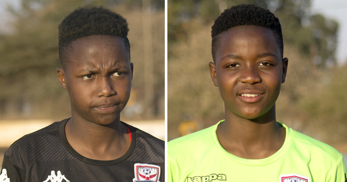 Two local soccer stars selected for SA U/15 girls side