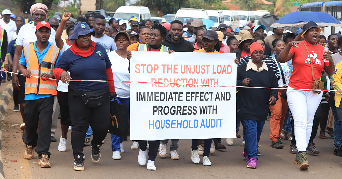 Tshakhuma residents demand that Eskom ends load reduction