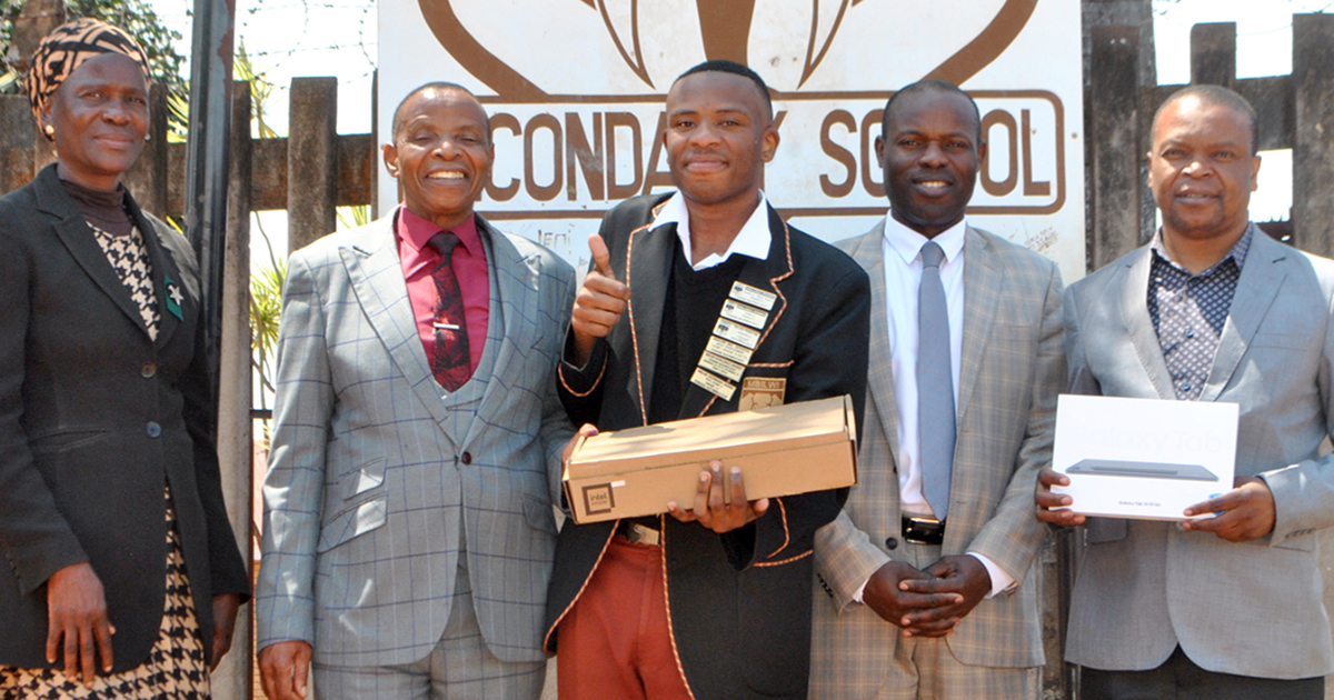 Mbilwi learner scoops up top award in Water and Sanitation competition