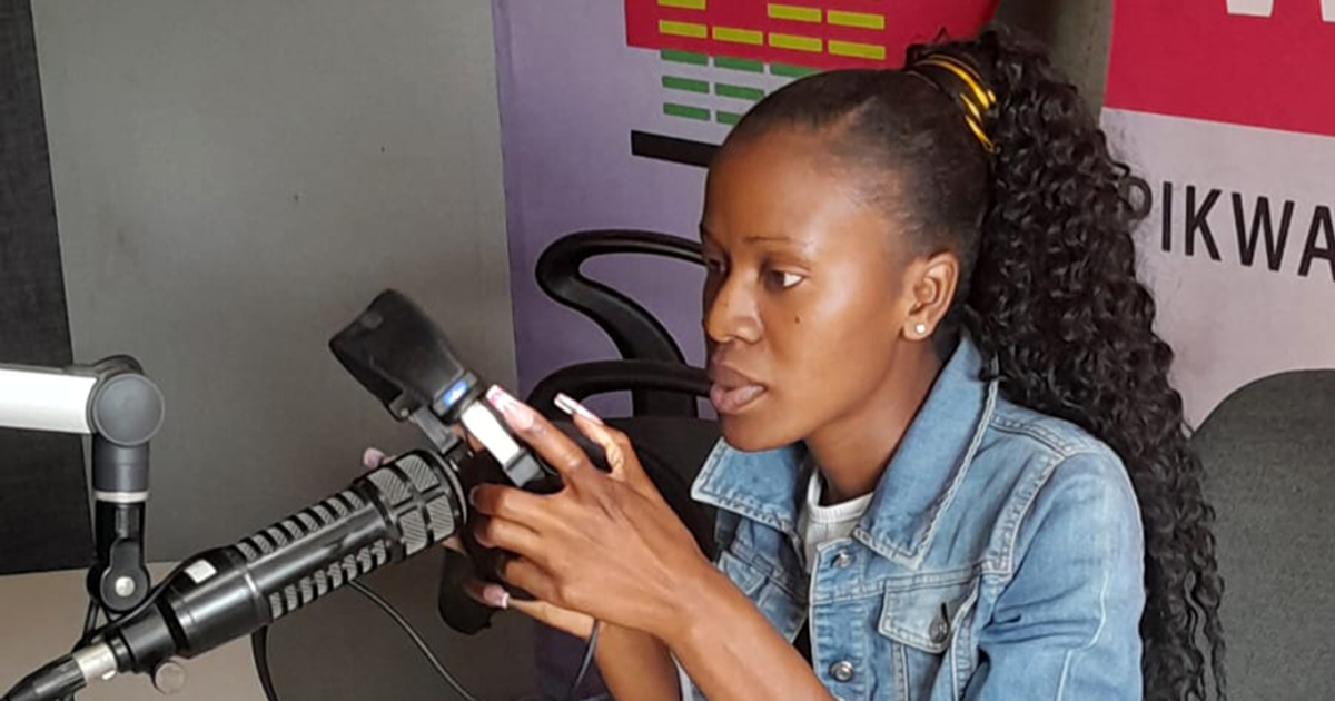 Newsreader excels on air