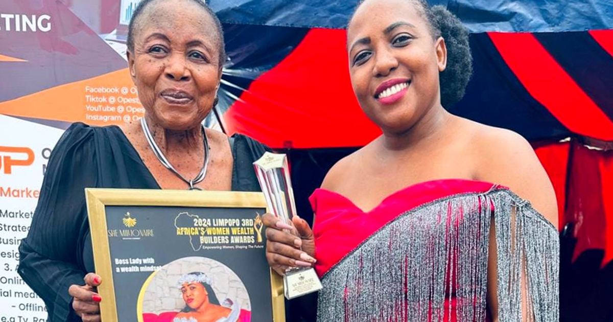 Madam Mukhethwa wins a 'She Millionaire' for contribution to fashion world