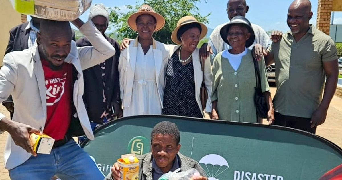 Matsila Foundation takes hand with Gift of the Givers to help storm victims