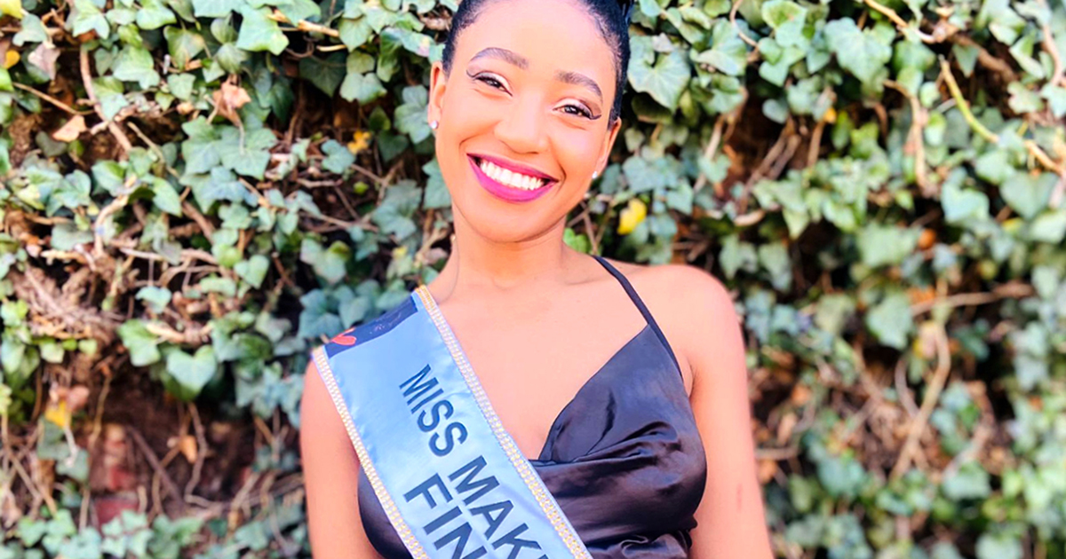 Tondani Valentia flies high as a Miss Makhado Royal finalist