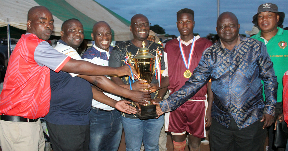 Vini crowned as Cllr Fistos Mafela Soccer Games champs