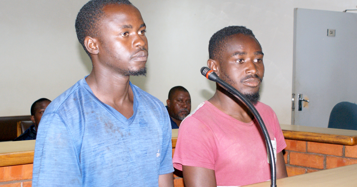 Two in court in connection with traffic cop's murder