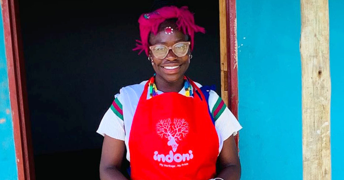 Hlanganiso Mathebula wins Best Cooker award at Miss Indoni SA