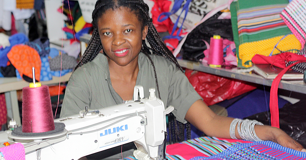 Run your own race, and by doing so beat poverty, says Mudimeli