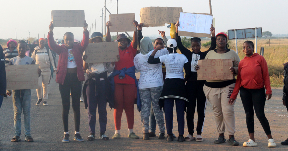 Unresolved murder leads to protest action